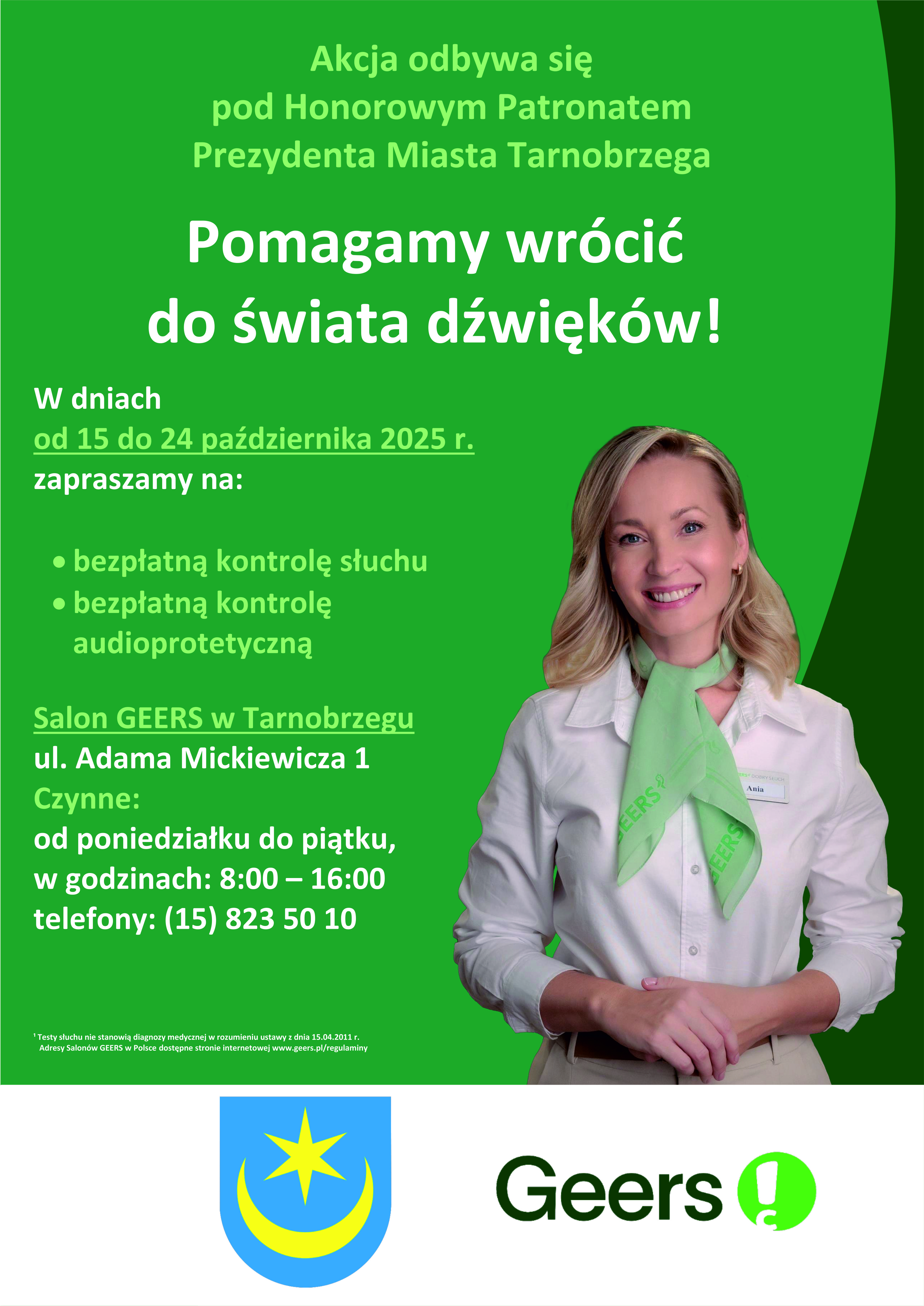 Bezpłatna kontrola słuchu